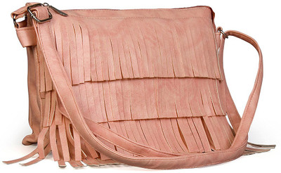 

Groovy Girls Casual Pink PU Clutch