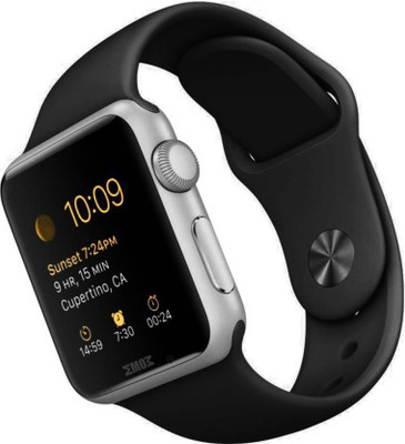 

prro Emob Mobile Watch Phone with Calling System Supports iOS & Android Device Smartwatch (Black Strap Regular) Black Smartwatch(Black Strap Regular)
