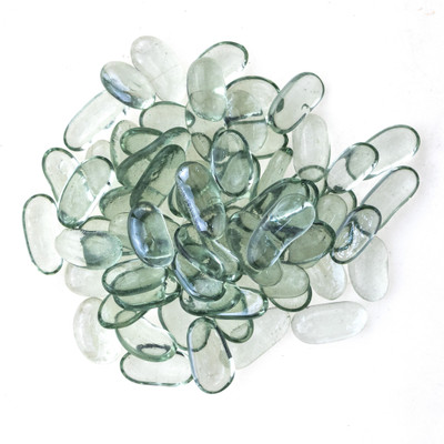 

AVMART Stone01 Regular Square Onyx Pebbles(White 100 Pieces)