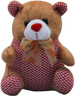 

Casotec Cute Teddy Bear Stuffed Soft Plush Soft Toy - 15 cm(Brown)