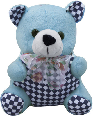 

Casotec Cute Teddy Bear Stuffed Soft Plush Soft Toy - 16 cm(Sky Blue)