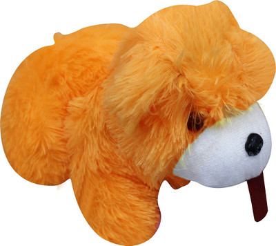 

Casotec Cute Dog Stuffed Soft Plush Soft Toy - 18 cm(Yellow)