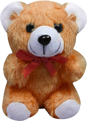 

Casotec Cute Teddy Bear Stuffed Soft Plush Soft Toy - 14 cm(Brown)