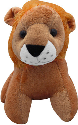 

Casotec Cute Lion Stuffed Soft Plush Soft Toy - 18 cm(Brown)