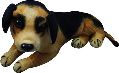 

Casotec Dog Stuffed Soft Plush Soft Toy - 23 cm(Brown)