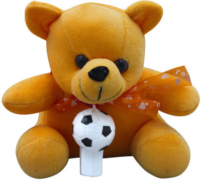 

Casotec Cute Teddy Bear Stuffed Soft Plush Soft Toy - 18 cm(Yellow)