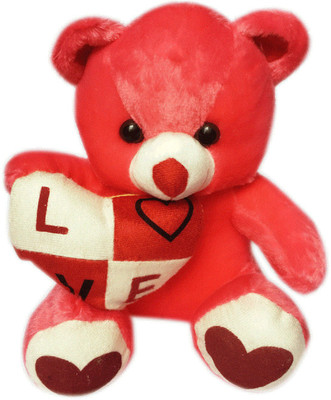 Blue Birds Red Love Teddy 5207- 16 cm - 15 inch(Red)