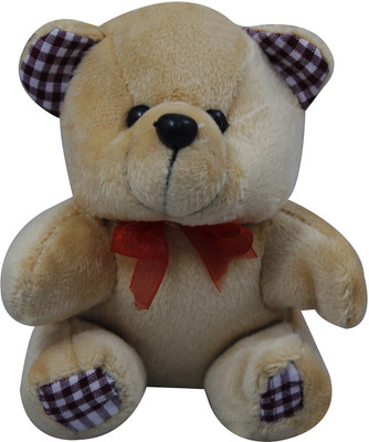 

Casotec Cute Teddy Bear Stuffed Soft Plush Soft Toy - 12 cm(Beige)