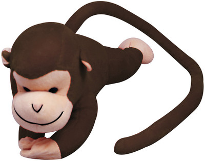 

Casotec Funny Monkey Stuffed Soft Plush Soft Toy - 26 cm(Brown)