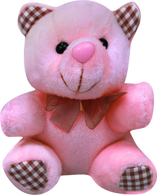 

Casotec Cute Teddy Bear Stuffed Soft Plush Soft Toy - 12 cm(Baby Pink)