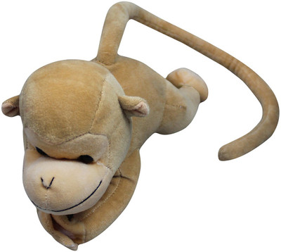 

Casotec Funny Monkey Stuffed Soft Plush Soft Toy - 26 cm(Light Brown)