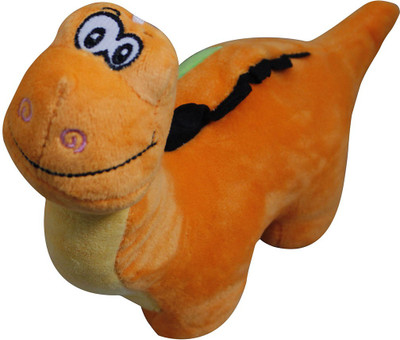 

Casotec Cute Teddy Dinosaur Stuffed Soft Plush Soft Toy - 24 cm(Orange)
