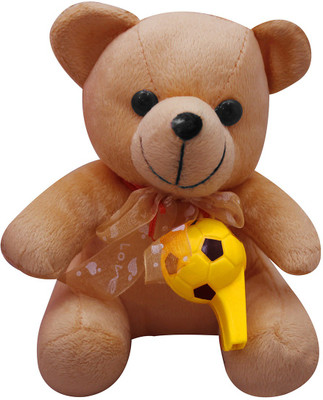 

Casotec Cute Teddy Bear Stuffed Soft Plush Soft Toy - 18 cm(Light Brown)