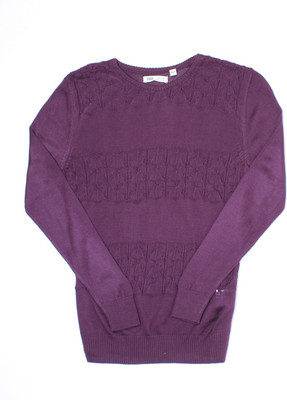 60% OFF on Levi's Self Design Round Neck Casual Girls Maroon Sweater 60% OFF on Levi's Self Design Round Neck Casual Girls Maroon Sweater