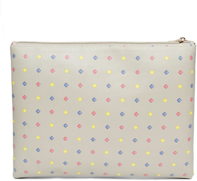 

Cappuccino Cosmetic Pouch(Beige), Beige-print