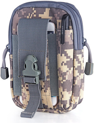 

CARRY TRIP Mobile Pouch(Blue, Beige), Beige;blue
