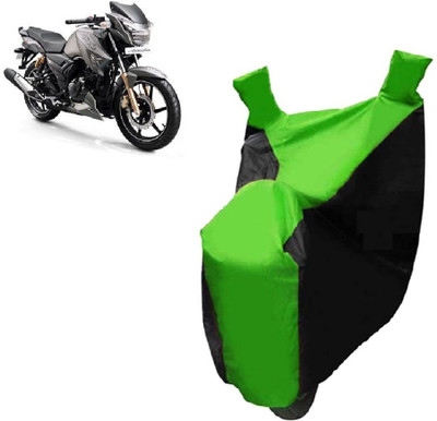 Auto Age Two Wheeler Cover for TVS(Apache RTR 180, Multicolor)