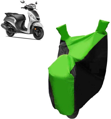 

Auto Age Two Wheeler Cover for Yamaha(Fascino, Multicolor)