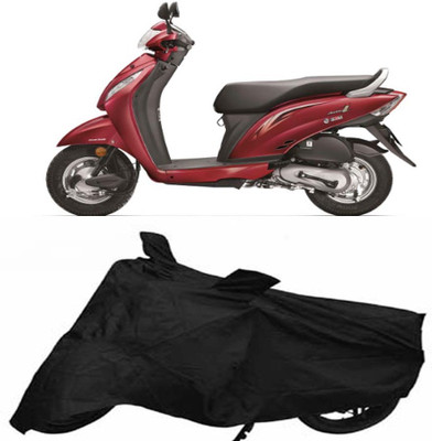 

Vsquare Two Wheeler Cover for Honda(Aviator, Black)