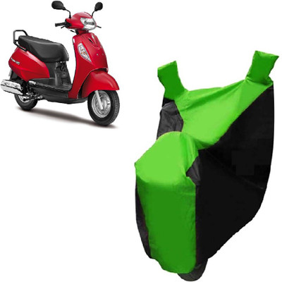 

Auto Age Two Wheeler Cover for Suzuki(Access, Multicolor)