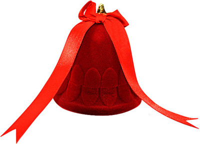 

Giftipedia Generic Fashion Bell Design Velvet 1 Vanity Box(Red)