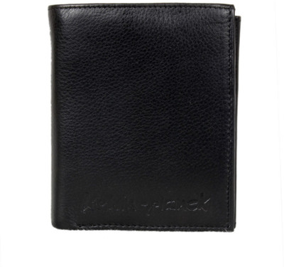 

Kelvin Planck Boys Black Genuine Leather Wallet(10 Card Slots), Z- black