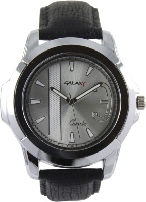 Galaxy GY083SLRBLK Watch  - For Men   Watches  (Galaxy)