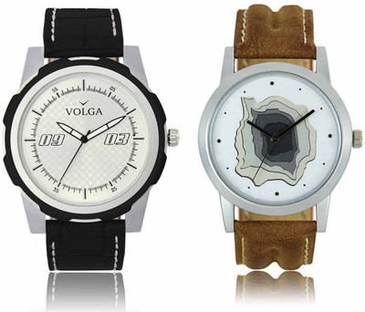 View Shivam Retail VL40LR09 New Latest Collection Leather Belt Men Watch  - For Boys Wrist Watches Price Online(Shivam Retail)