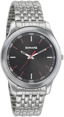 SONATA 77063SM04 Watch  - For Men   Watches  (Sonata)
