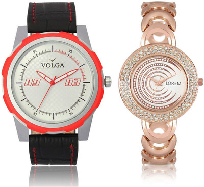 View Shivam Retail VL42LR0202 New Latest Collection Metal Boys & Girls Combo Watch  - For Men & Women Wrist Watches Price Online(Shivam Retail)