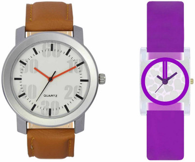 View ADK VL27VT07 New Fancy Designer Festive Exclusive Attractive Girls & Boys Combo Watch  - For Men & Women Wrist Watches Price Online(ADK)