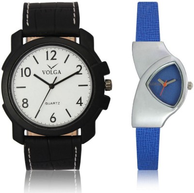 Shivam Retail VL13LR0208 New Latest Collection Leather Strap Boys & Girls Combo Watch  - For Men & Women   Watches  (Shivam Retail)