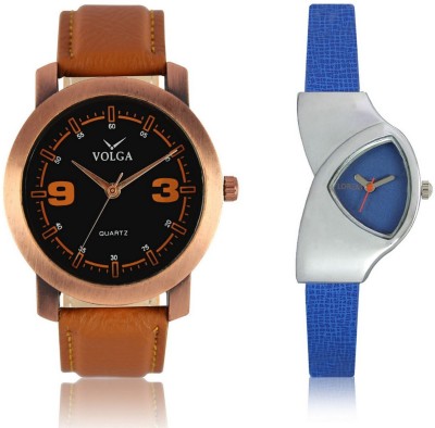 Shivam Retail VL21LR0208 New Latest Collection Leather Band Boys & Girls Combo Watch  - For Men & Women   Watches  (Shivam Retail)