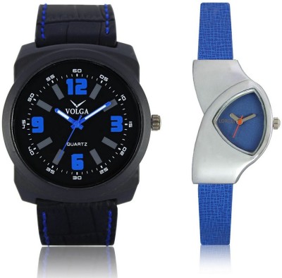 Shivam Retail VL32LR0208 New Latest Collection Leather Strap Boys & Girls Combo Watch  - For Men & Women   Watches  (Shivam Retail)