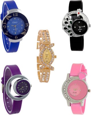 SPINOZA glory combo of luxury and beautiful watch pair aks women upcoming style Watch  - For Girls   Watches  (SPINOZA)