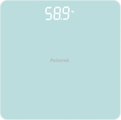 

POINTREK Digital LED Personal Body Fitness Checkup Bathroom Weighing Scale(Sky Blue)