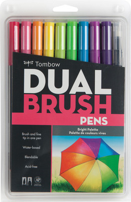 

Tombow Dual Brush Markers 10/Pkg-