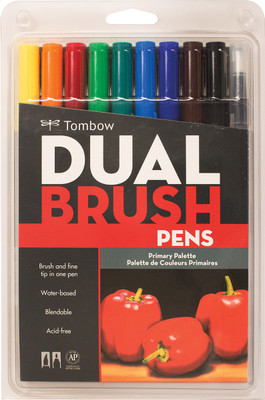 

Tombow Dual Brush Markers 10/Pkg-