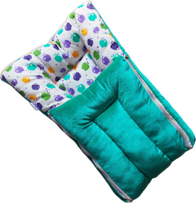 

Dolphin52 DOLPHIN52 VELVET BABY CARRY BED FOR NEW BORN AND INFANTS new born and infants(Fabric, AQUA GREEN)