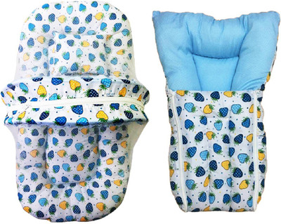 

Dolphin52 COMBO of baby bed and baby carry bed with mosquito net(Multicolor)