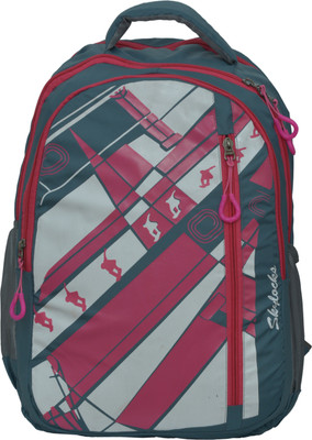 

Skylocks Trendy Backpack 25 L Laptop Backpack(Multicolor), Grey