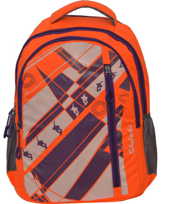 

Skylocks Trendy Backpack 25 L Laptop Backpack(Orange)