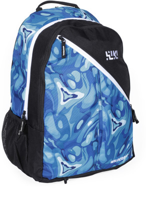 

Wildcraft Volcano RC 22 L Backpack(Black, Blue), Amoeba_blu