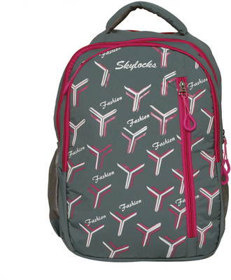 

Skylocks Trendy Backpack 25 L Laptop Backpack(Grey)
