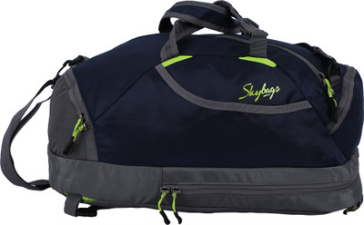 

Skybags Flip 3 Way Duffel 54 L Backpack(Blue), Navy blue
