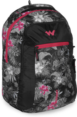 

Wildcraft Pace 30 L Laptop Backpack(Black), Flora_blk