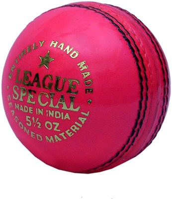

CW Pink Leather Cricket Ball (In Pack OF Three Balls) Cricket Leather Ball(Pack of 3, Pink)