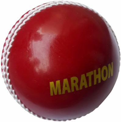

DSC DSC Incredi Ball Marathon Red Cricket Leather Ball(Pack of 1, Red)