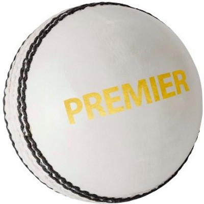 

DSC DSC C/Leather Ball Premier Cricket Leather Ball(Pack of 1, White), Wht