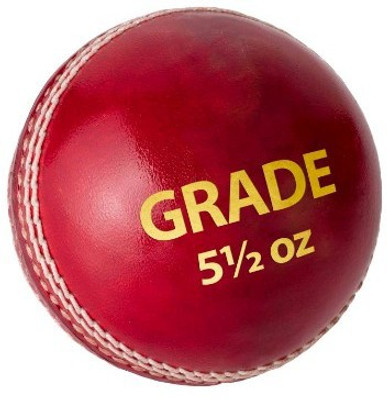 

DSC DSC C/Leather Ball Grade Red Cricket Leather Ball(Pack of 1, Red)